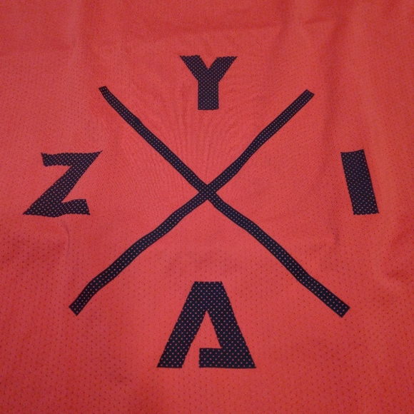 ZYIA Active breathable tshirt XXL pink navy - Picture 2 of 6